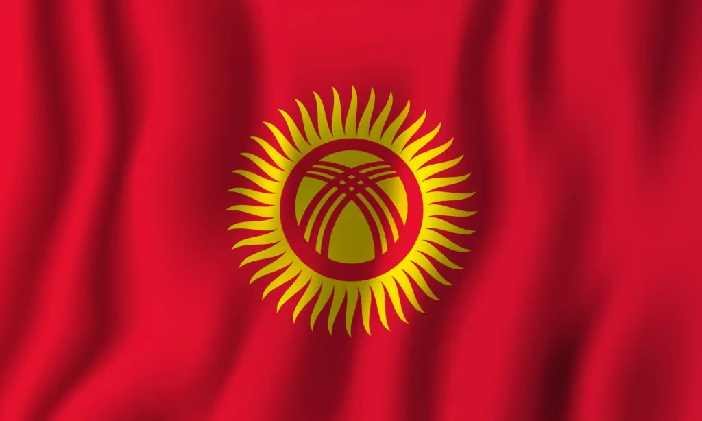 Kyrgyzstan Flag - V4Edu